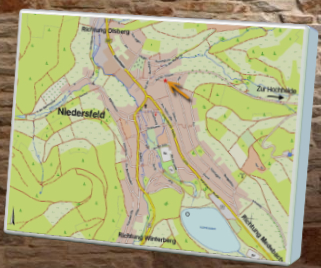 Einfahrt direkt beim Bcker "Isken" / Richtung Hochheide